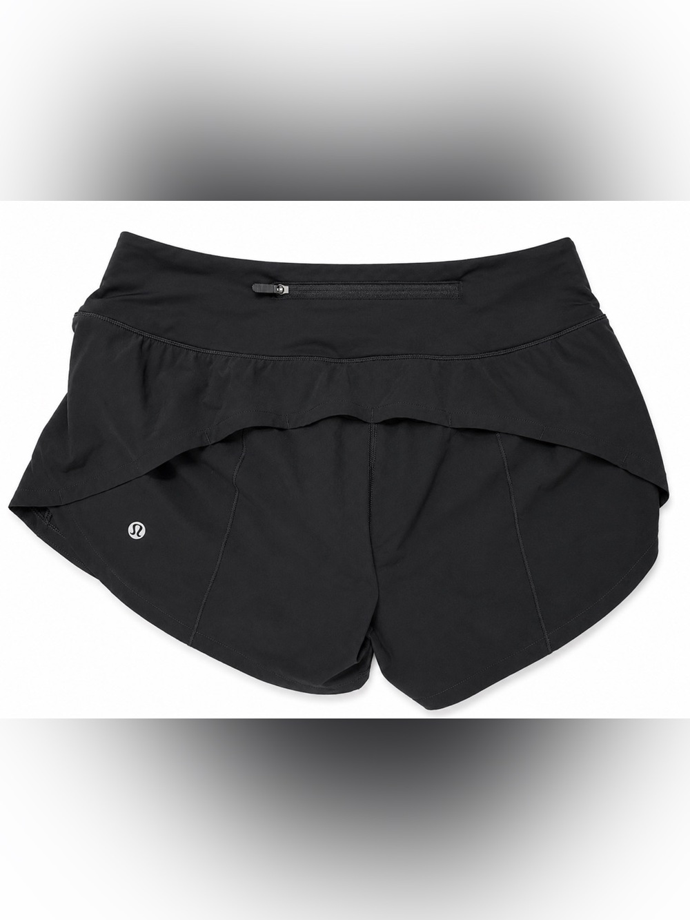Lululemon Speed Up Shorts Black Size 4 | Like New - Picture 2 of 4